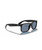 Ray-Ban Justin Polarized Sunglasses, Rubber Black, Dark Blue, arm detail.