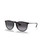 Ray-Ban Erika Sunglasses, Rubber Black, Light Grey Gradient.