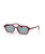 Ray-Ban Zuri Sunglasses, Rosty Brown, Blue.