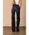 Kimes Ranch Olivia Womens Jeans, Dark Wash, back, close-up.