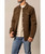 Kimes Ranch Mens Dickson Jacket, Dark Brown, front.