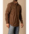 Kimes Ranch Men's Blackout Dress Shirt, Brown. Kimes Ranch Men's Blackout Dress Shirt, Brown.