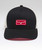 Kimes Ranch Team Pro Trucker Hat, Black, front.