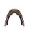 Equipe Expression Special Jump Saddle, Wool Panel, Brown, back.