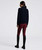 Cavalleria Toscana Pure Wool Turtleneck Sweater, Navy, back.