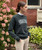Campus Crew Unisex Pullover Crew Sweatshirt - Hunter, Forest.