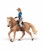 Papo Toy Wild West Horse with Cowgirl.