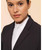 Dada Sport Tzara Ladies Show Jacket, Terre Brulee, collar detail.