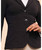 Dada Sport Tzara Ladies Show Jacket, Terre Brulee, button detail.