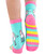 Lazy One Kids Sock, Unicorn, back.