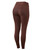 Horze Active Ladies Winter Silicone Full Seat Tight, Rum Raisin Brown. Horze Active Ladies Winter Silicone Full Seat Tight, Rum Raisin Brown.