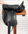 Used Bruno Delgrange Syracuse Dressage Saddle 17.5", flap.