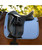 LeMieux Essence Dressage Pad SS26, Powder Blue, lifestyle.