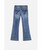 7 For All Mankind Kids Mini Dojo Jeans, Distressed Authentic, Front.