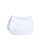 WeatherBeeta Satin Luxe Air-Tec Euro Jump Shaped Saddle Pad, White.