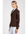 Vestrum Canberra TK Ladies Competition Show Jacket SS26, Chocolate/Beige.