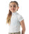 Equinavia Lotta Kids Short Sleeve Show Shirt, white.