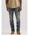 Wrangler Retro Slim Straight Leg Men's Jeans, front.