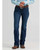 Wrangler The Ultimate Riding Jean Boot Cut Willow Mid Rise, front.