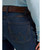 Wrangler The Ultimate Riding Jean Boot Cut Willow Mid Rise, rear pocket detail.