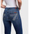 7 For All Mankind Womens Dojo Tailoress Lake Blue Jeans, detail.