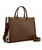 Wrangler Carry All Large Work Tote/Crossbody Bag, Coffee.