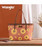 Wrangler Sunflower Print Tote Bag, Brown, front.