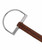 AJR Sport Leather Covered Morph Dee Bit, ring detail.