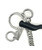 AJR Sport Comfort Port Baby Pelham Bit, ring detail.