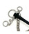 AJR Sport Silomorph Pelham Bit, detail.