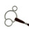 AJR Sport Leather Hinge 2 Ring Bit, ring detail.
