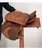 Used Butet M Jump Saddle 16.5", flap.
