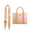 Wrangler Ombre Western Tote/Crossbody Bag, shown with shoulder strap.