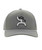 Hooey Cowboy Golf Classic Ball Cap, Grey, front.