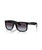 Ray-Ban Justin Sunglasses, Rubber Black, Lt Grey Gradient Dark Grey.