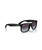 Ray-Ban Justin Sunglasses, Rubber Black, Lt Grey Gradient Dark Grey, side 2.
