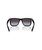 Ray-Ban Justin Sunglasses, Rubber Black, Lt Grey Gradient Dark Grey, back.