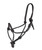 Waldhausen Rope Knotted Halter, Black/Brown.