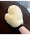 Waldhausen Lambskin Grooming Glove, Natural.