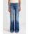 7 For All Mankind Womens Dojo Blue Core Jeans, front.