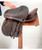 Used Antares Connexion Jump Saddle 18", flap.
