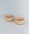Dexypaws Silicone Bowls Set of 2, nude.