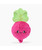 HugSmart Super Ball Puppy Garden - Radish Plush Dog Toy.