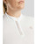 Montar Briella Curve Ladies Long Sleeve Polo, White, front.