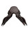 Prestige Skyward Junior Jump Saddle - Latex Panels, front.