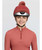 LeMieux Classic Pom Hat Silk, Russet, front.