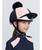 LeMieux Harlequin Hat Silk FW26, Navy/Petal.