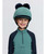 LeMieux Mini Double Pom Pom Hat Silk FW26, Navy/Aloe, front.