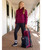 LeMieux Boot and Hat Bag FW26, Blackberry, lifestyle 1.