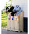 LeMIeux Hobby Horse Wooden Stable Set, shown with Hobby Horses.
